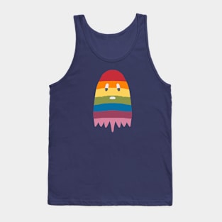 lgbtq ghost pride Tank Top